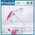 Seda, impressão, flor, impressão, dentro, fibra, vidro, quadro, direito, umbrella